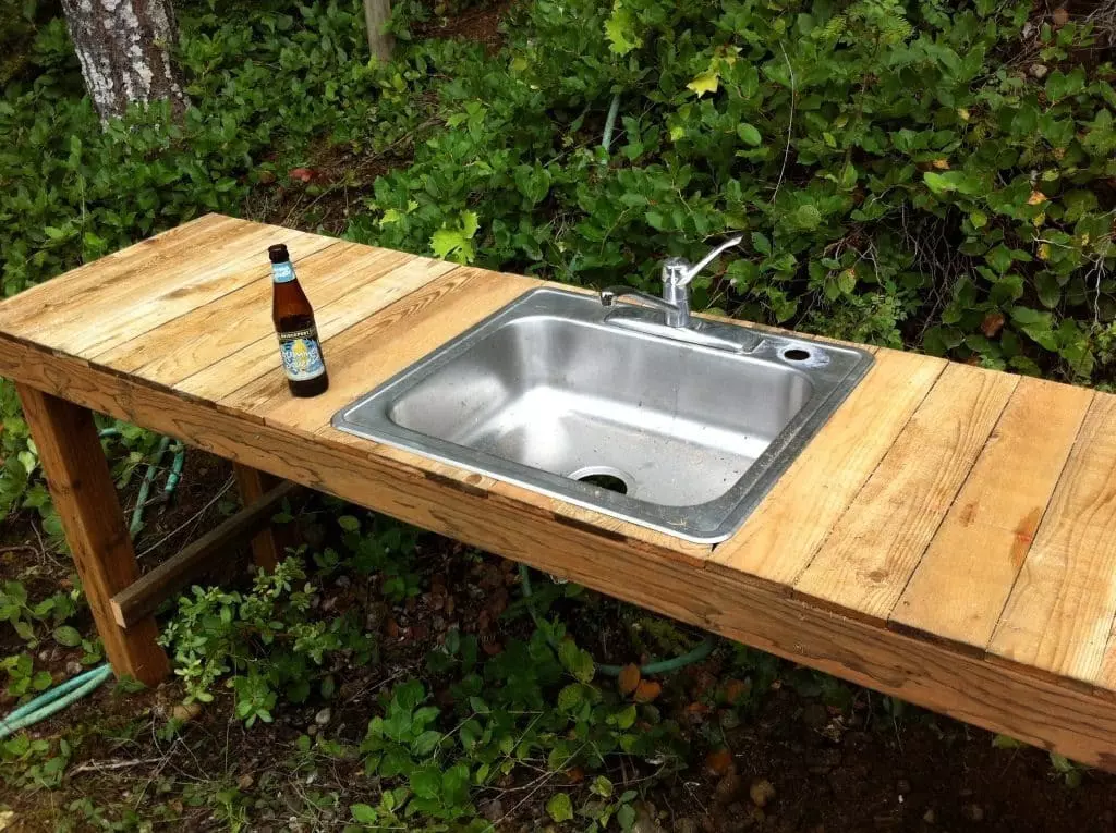 Portable outdoor kitchen with sink hotsell