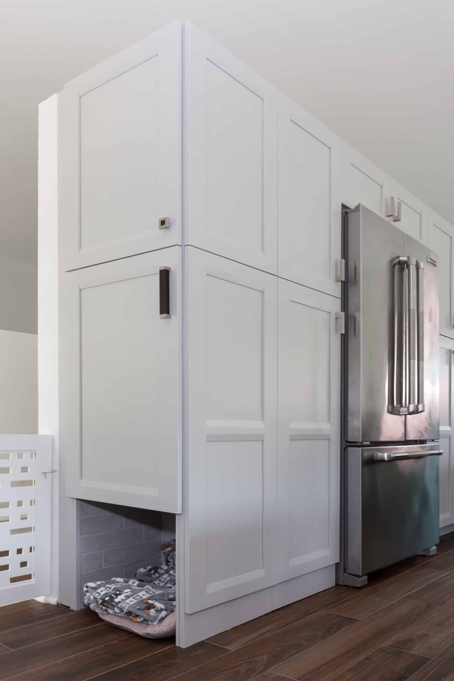 Pet Cubby Kitchen Renovation