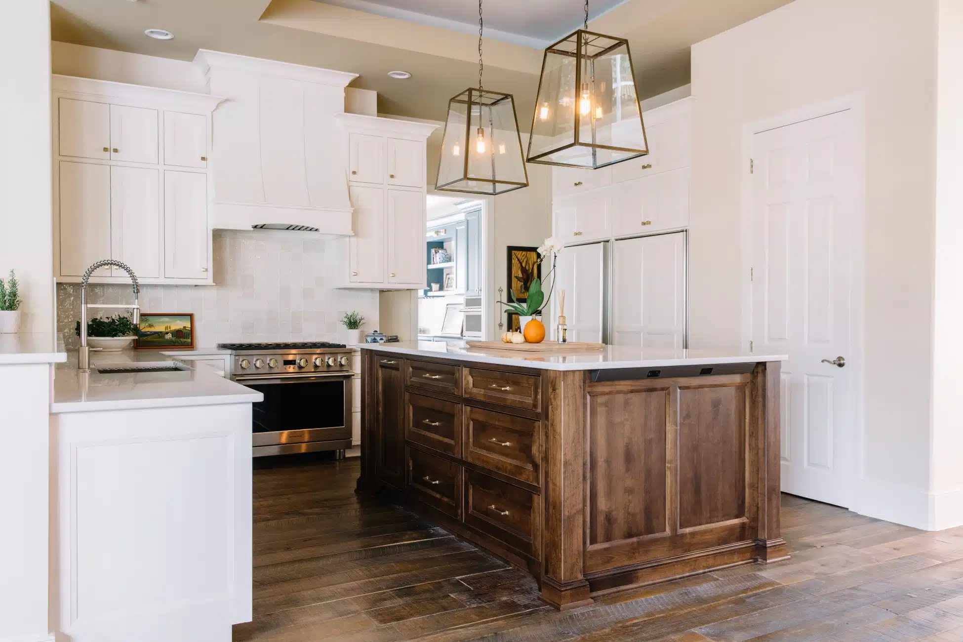 Walnut Kitchen Mid Century Kitchen Remodel