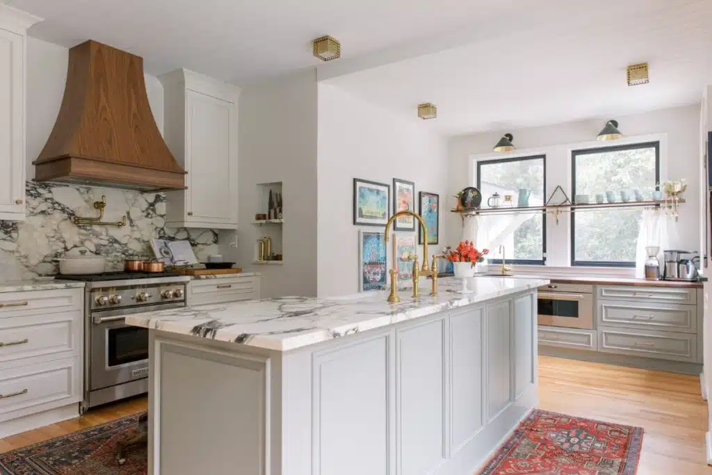 Kitchen with marble countertops, Tallahassee Kitchen Remodeling